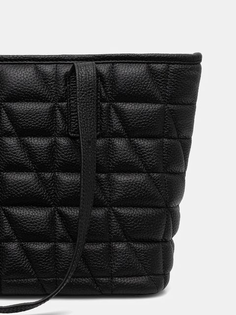 Geox torebka skórzana GARDREN kolor czarny D46Z8A 00046 - zdjęcie produktu nr 2