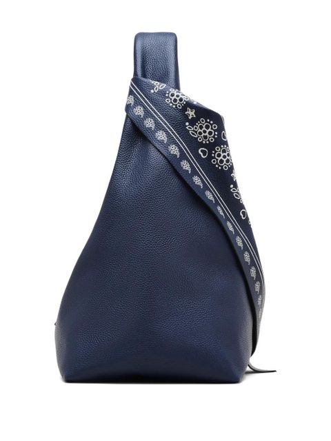 Marc Jacobs Sack bandana leather bag - Blue