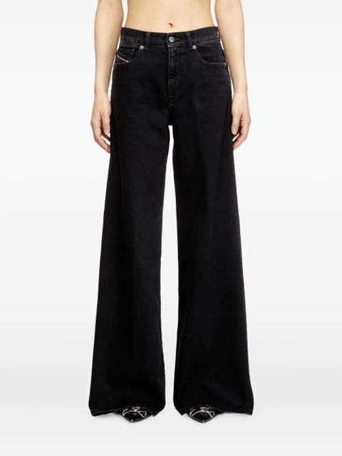 Diesel 1978 D-Akemi 09n89 cotton-blend jeans - Black