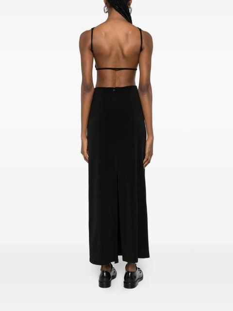 Eleh cutout detail dress - Black