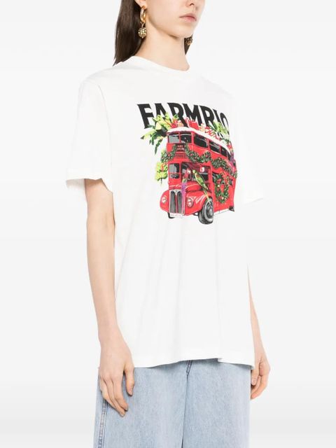 FARM Rio graphic-print T-shirt - White