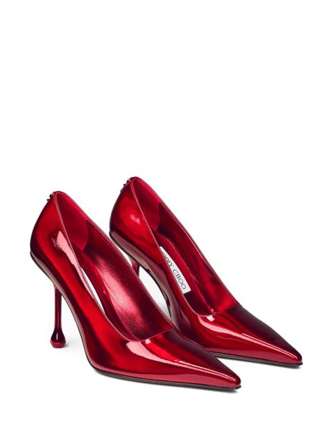 Jimmy Choo 95mm Ixia pumps - Red - zdjęcie produktu nr 2