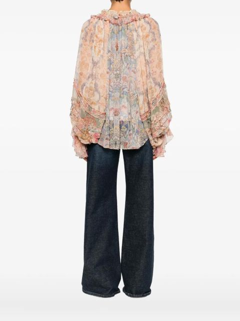 ZIMMERMANN Rebellion blouse - Pink - zdjęcie produktu nr 2