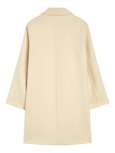 Jil Sander wool coat - White