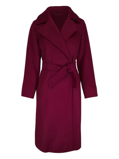 Max Mara Manuela notched-lapel coat - Red - zdjęcie produktu nr 1