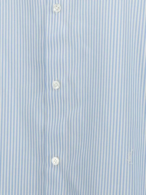 Saint Laurent striped cotton shirt - Blue