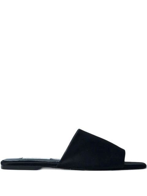 TOTEME bandeau-style slides - Black - zdjęcie produktu nr 1