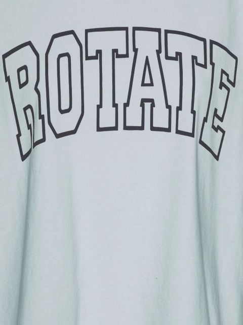 ROTATE BIRGER CHRISTENSEN logo-print T-shirt - Blue