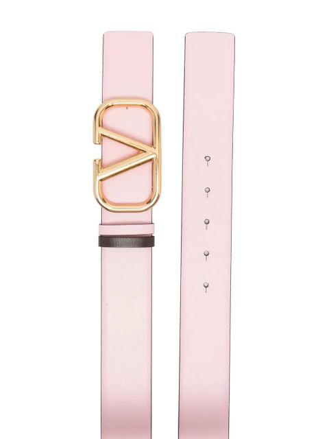 Valentino Garavani VLogo Signature reversible belt - Pink - zdjęcie produktu nr 2