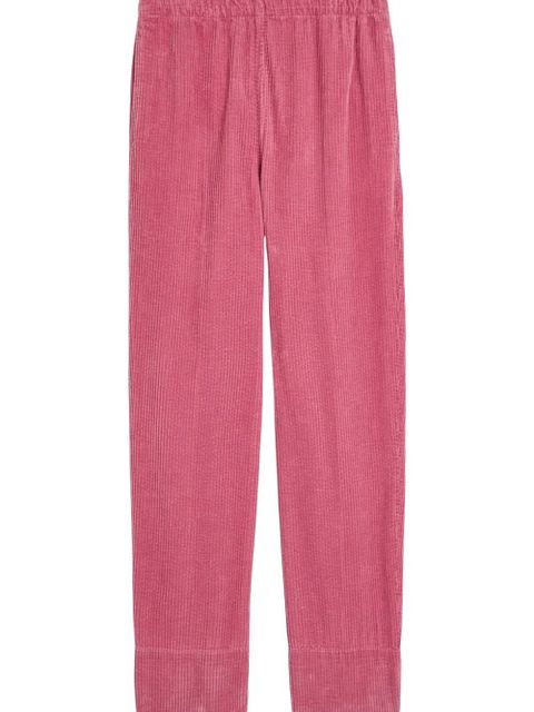 American Vintage Padow corduroy straight trousers - Pink - zdjęcie produktu nr 2