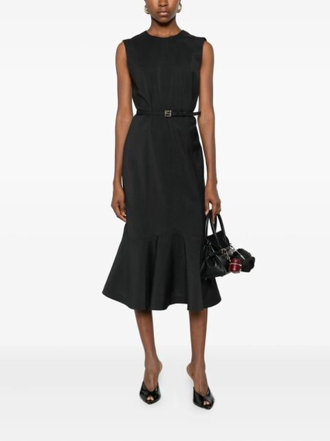 FENDI wool-blend dress - Black - zdjęcie produktu nr 2