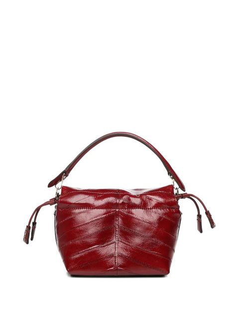 FENDI Mamma logo-detail mini bag - Red