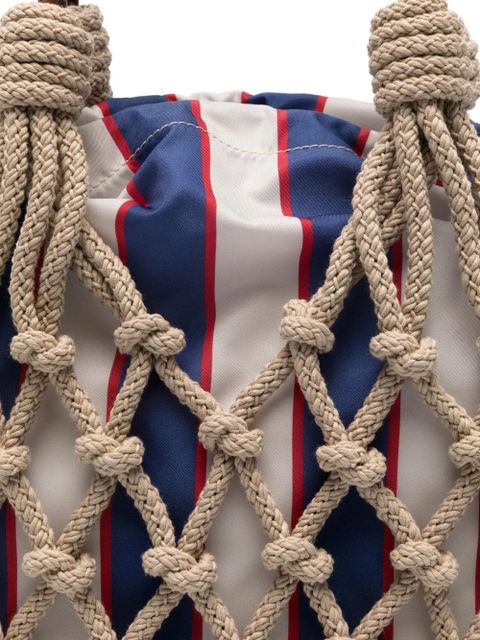 Prada medium Noué macramé tote bag - Neutrals