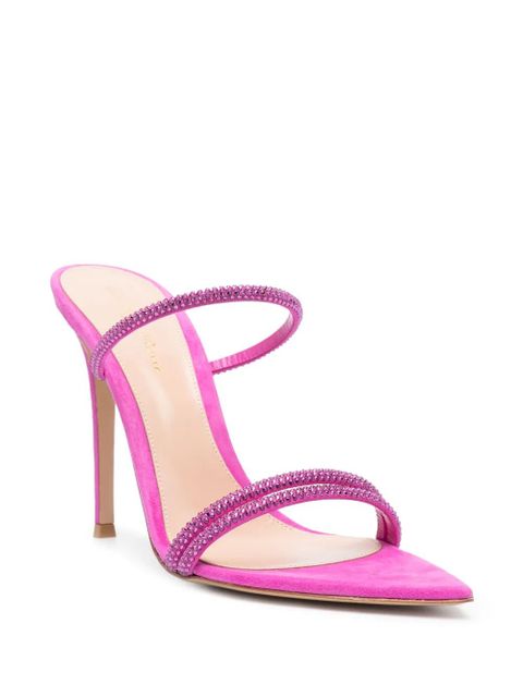 Gianvito Rossi Cannes 105mm mules - Pink - zdjęcie produktu nr 2