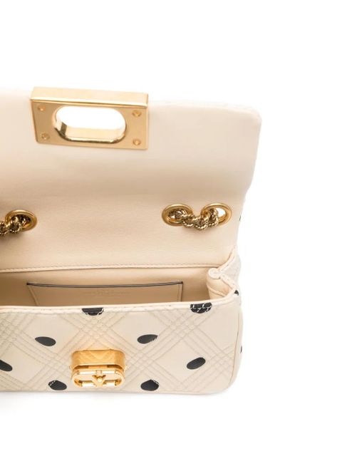 Valentino Garavani polka-dot shoulder bag - Neutrals