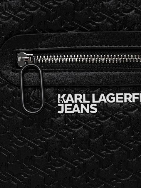 Karl Lagerfeld Jeans saszetka kolor czarny B1M30143