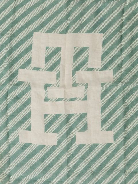 Tommy Hilfiger chusta lniana - zdjęcie produktu nr 1