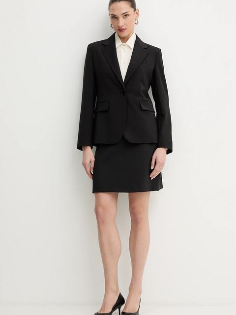 Weekend Max Mara koszula jedwabna CURVONE damska kolor beżowy regular z kołnierzykiem klasycznym 2615111121600