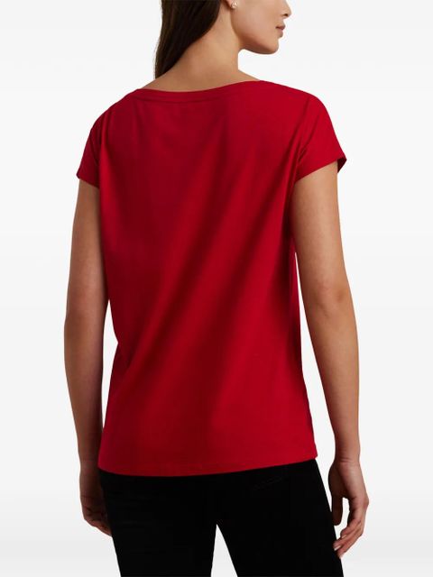 Lauren Ralph Lauren graphic short-sleeves T-shirt - Red