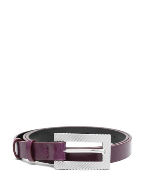 The Attico leather belt - Purple - zdjęcie produktu nr 1