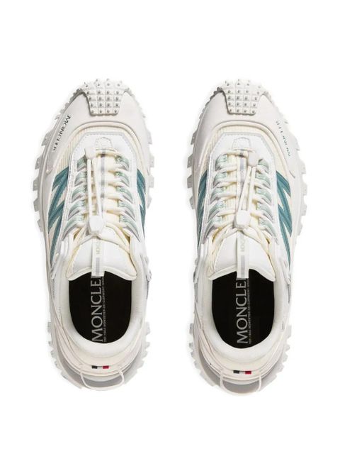 Moncler lace rubber sole sneakers - Neutrals