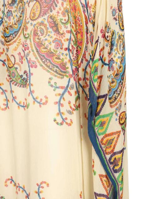 ETRO paisley printed kaftan - Neutrals