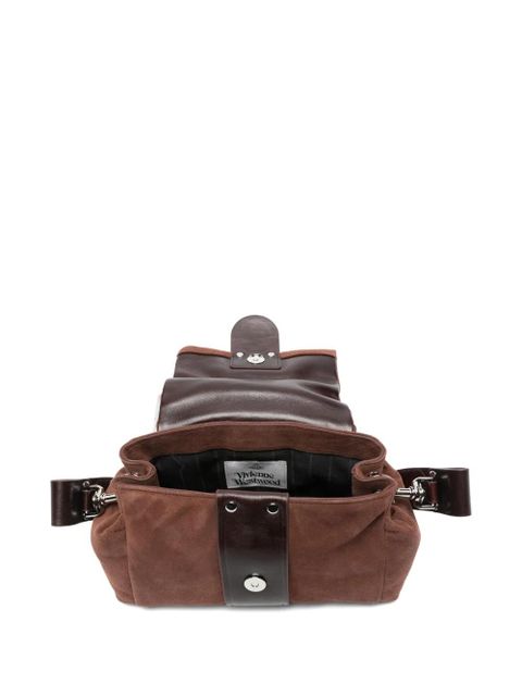 Vivienne Westwood buckle shoulder bag - Brown