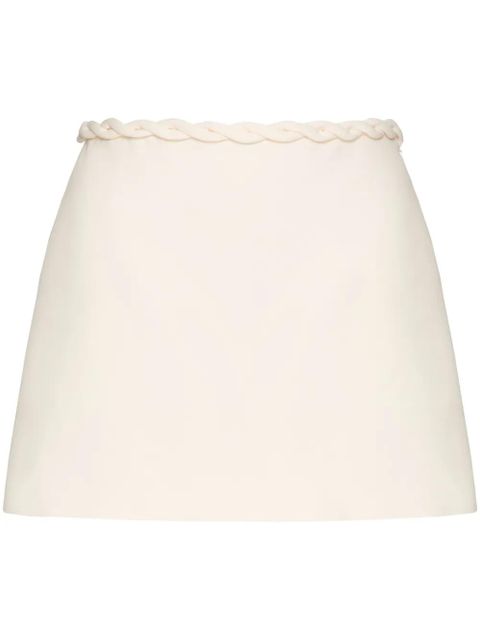 Valentino Garavani Crepe Couture mini skirt - White - zdjęcie produktu nr 1