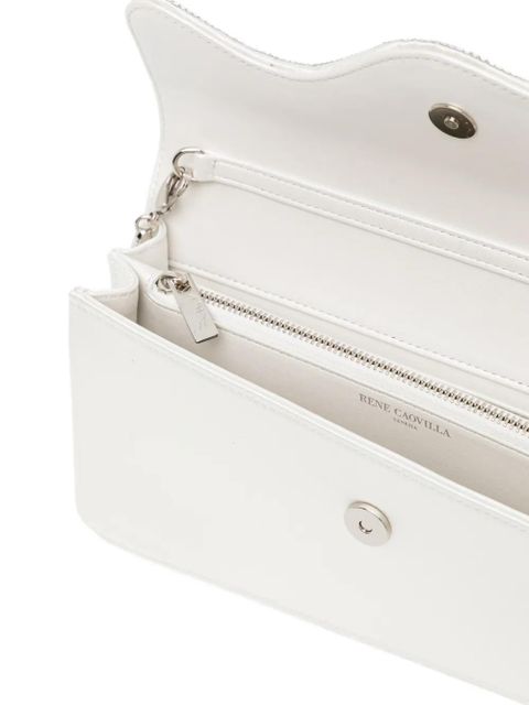 René Caovilla Onda crossbody bag - Neutrals