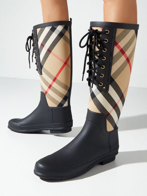 BURBERRY - Kalosze w kratkę