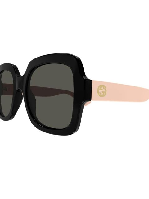 Gucci Eyewear oversize-frame sunglasses - Black