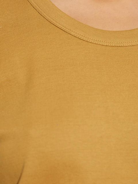LEMAIRE round-neck short-sleeve T-shirt - Yellow