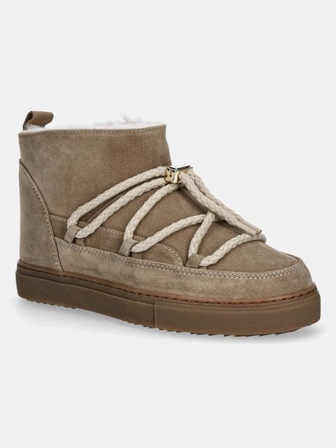 Inuikii śniegowce zamszowe CLASSIC LOW kolor beżowy 3001.001.0021 - zdjęcie produktu nr 1