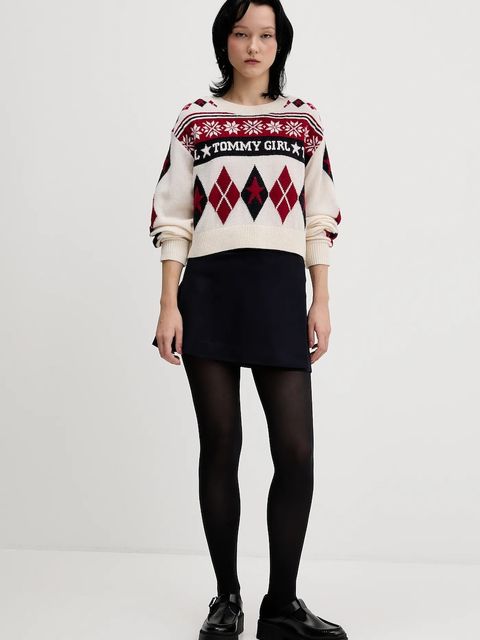 Tommy Jeans sweter wełniany - zdjęcie produktu nr 1