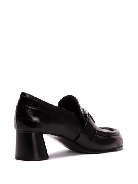 Proenza Schouler Monogram 55mm leather loafers - Black