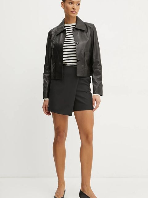 Karl Lagerfeld sweter wełniany damski kolor beżowy lekki A1W18054 - zdjęcie produktu nr 2