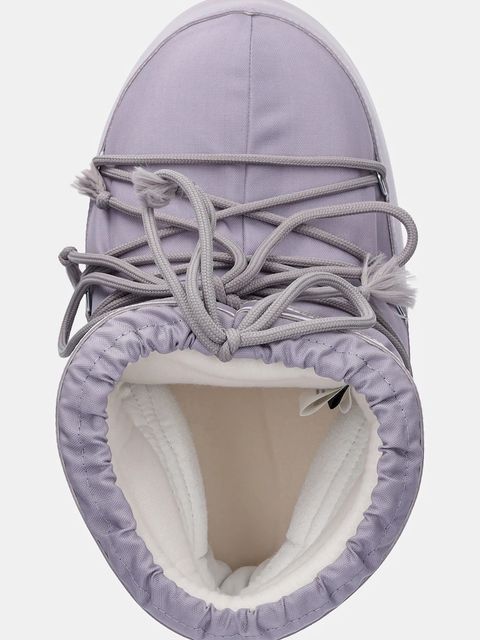 Moon Boot śniegowce MB ICON LOW NYLON kolor fioletowy 80D1409340 H032