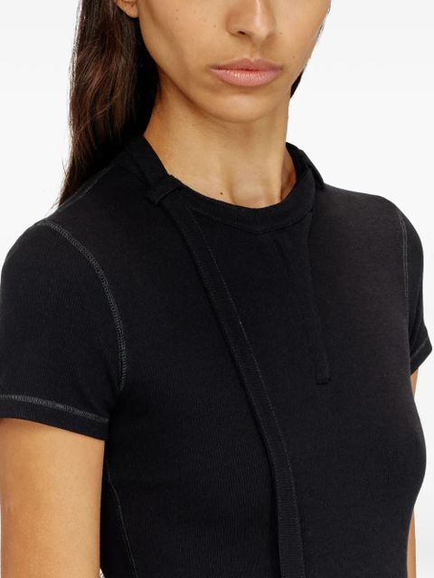 Diesel T-Iaras neck-strap top - Black