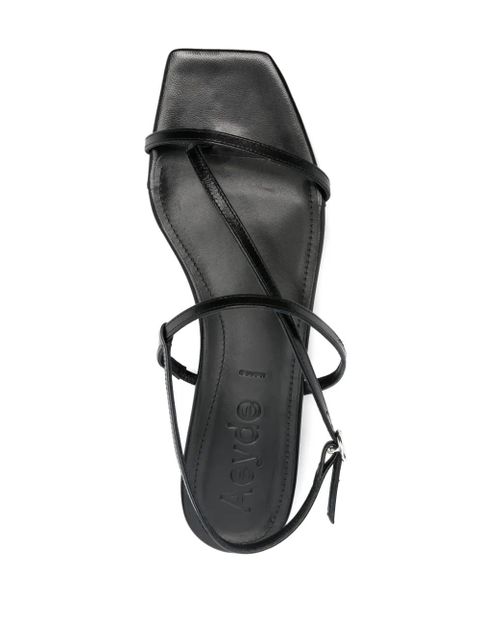 Aeyde Ella flat sandals - Black - zdjęcie produktu nr 2