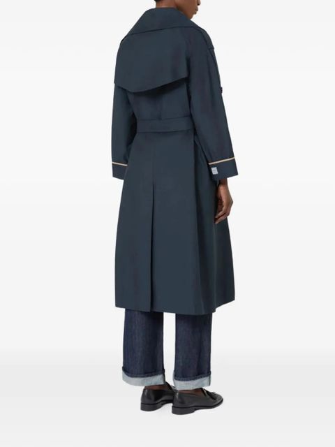 Max Mara belted trench coat - Blue