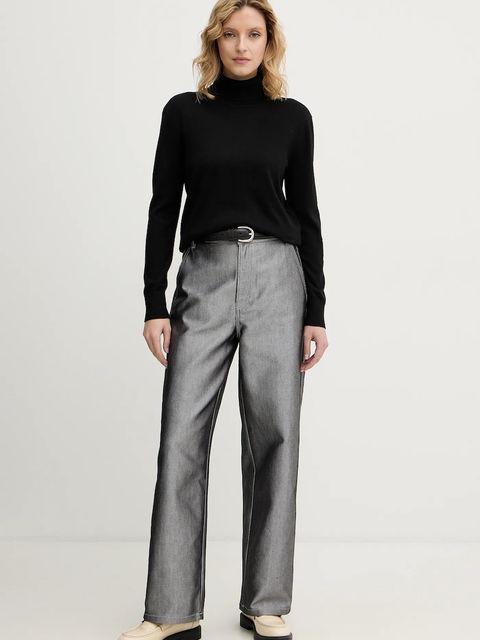 Calvin Klein Jeans jeansy damskie high waist LV047E718G - zdjęcie produktu nr 2