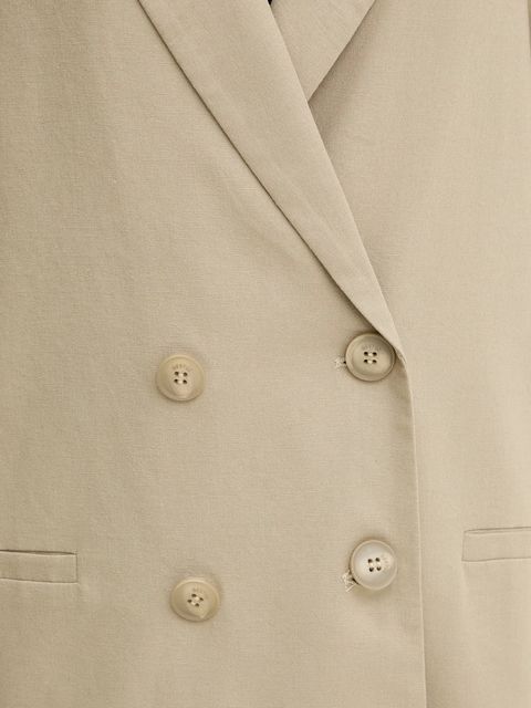 Gestuz marynarka z domieszką lnu