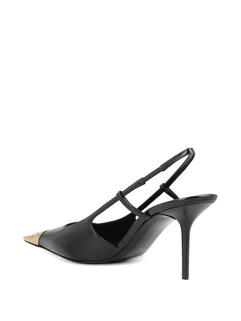 Saint Laurent Jeanne leather pumps - Black