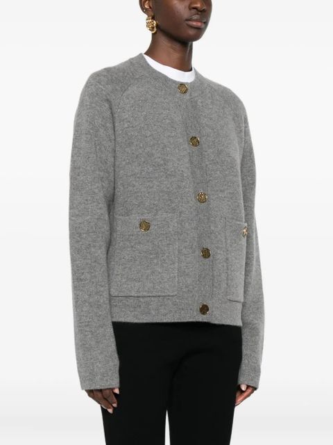 TOTEME buttoned patch-pocket cardigan - Grey