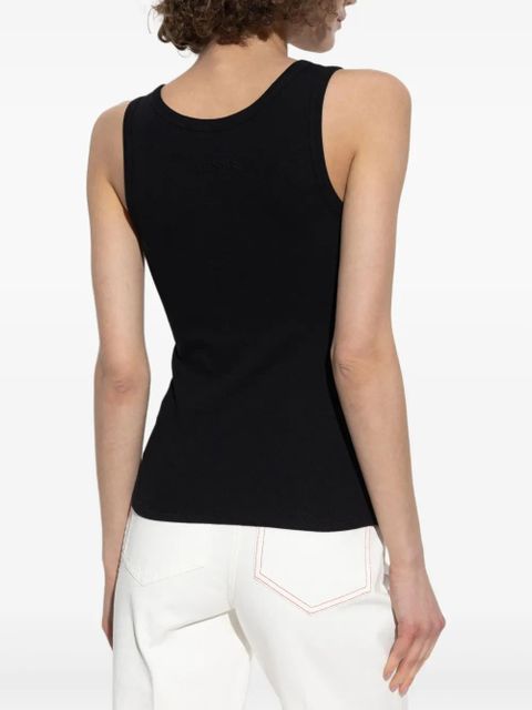 Versace crew neck tank top - Black