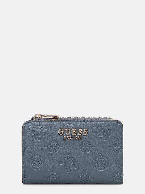 Guess portfel PHOEBE damski kolor niebieski SWPD96 65156 - zdjęcie produktu nr 1