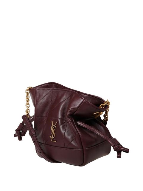 Saint Laurent Jamie quilted leather shoulder bag - Red - zdjęcie produktu nr 2