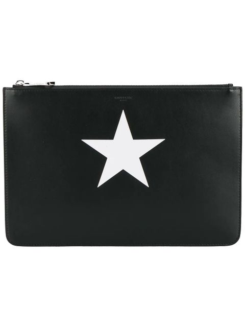Givenchy star print Iconic pouch - Black - zdjęcie produktu nr 1