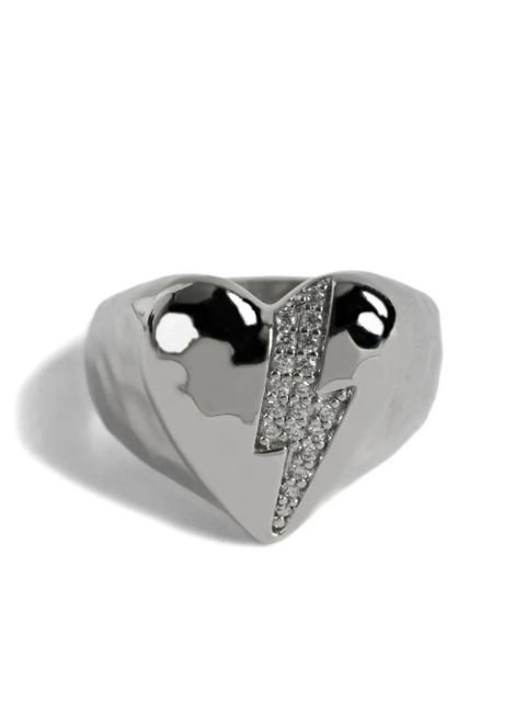 Zadig&Voltaire heartbreaker flash ring - Silver