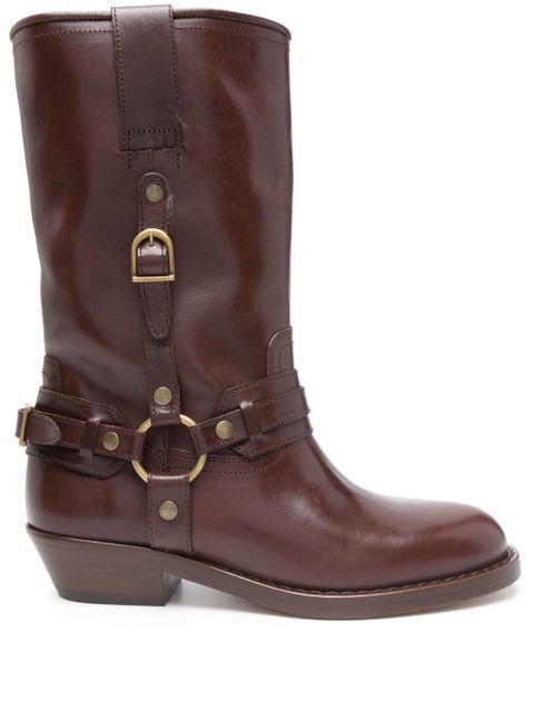 ISABEL MARANT 35mm Heiko boots - Brown - zdjęcie produktu nr 1